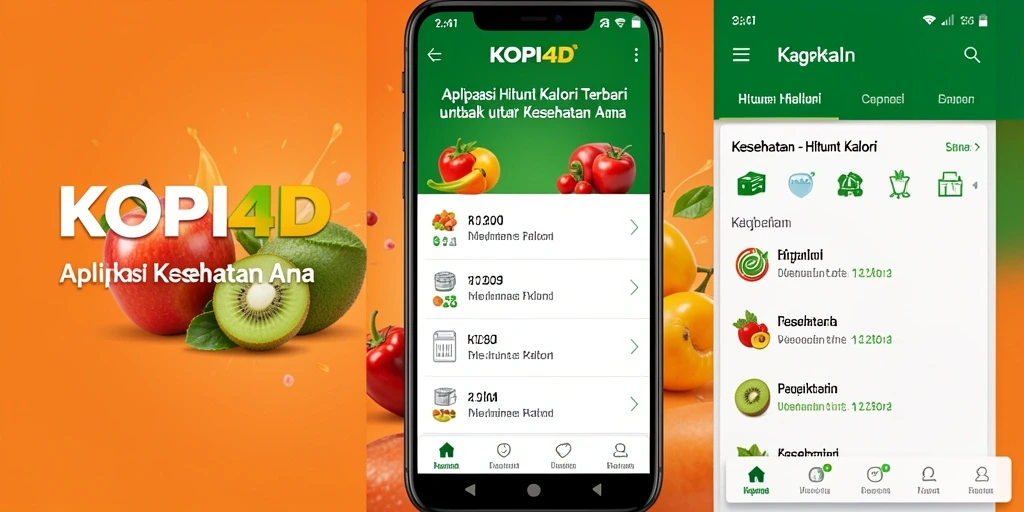 Tampilan antarmuka KOPI4D yang user-friendly dan informatif.